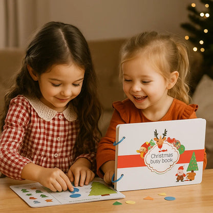 Educational Montessori Christmas Story Book