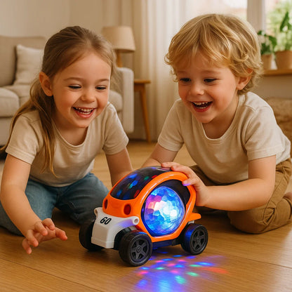 Light Up 360° Music Stunt Car