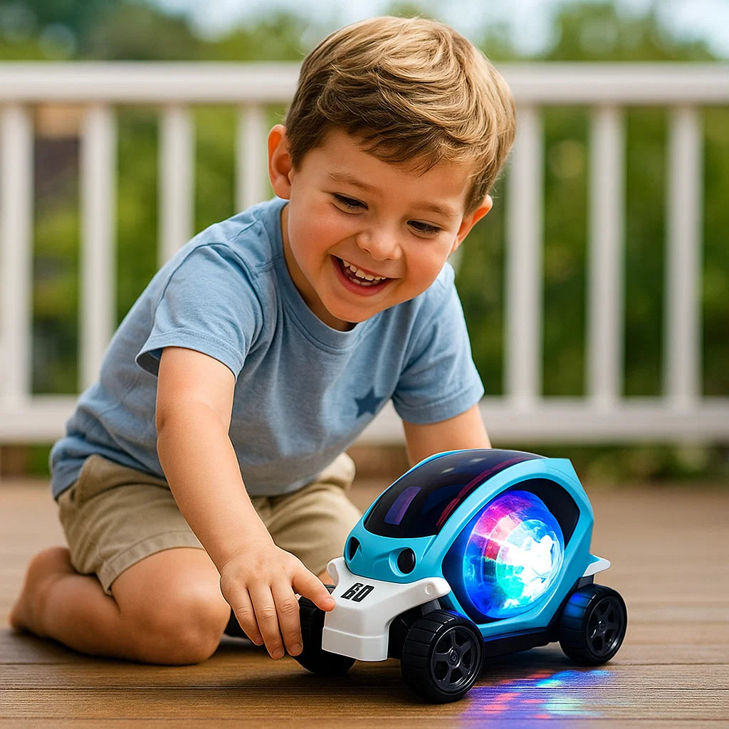 Light Up 360° Music Stunt Car