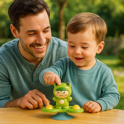 Montessori Suction Cup Spinner – Rotating Educational Toy