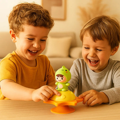 Montessori Suction Cup Spinner – Rotating Educational Toy