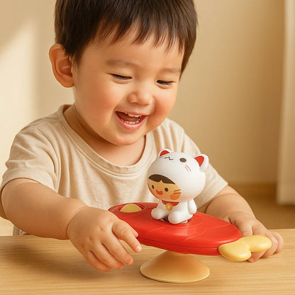 Montessori Suction Cup Spinner – Rotating Educational Toy