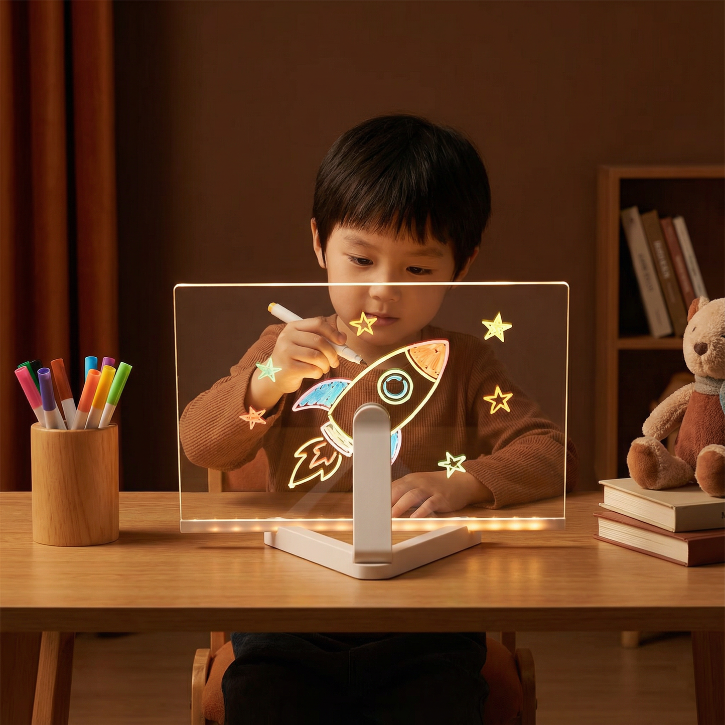 Luminous Led Drawing Board For Children