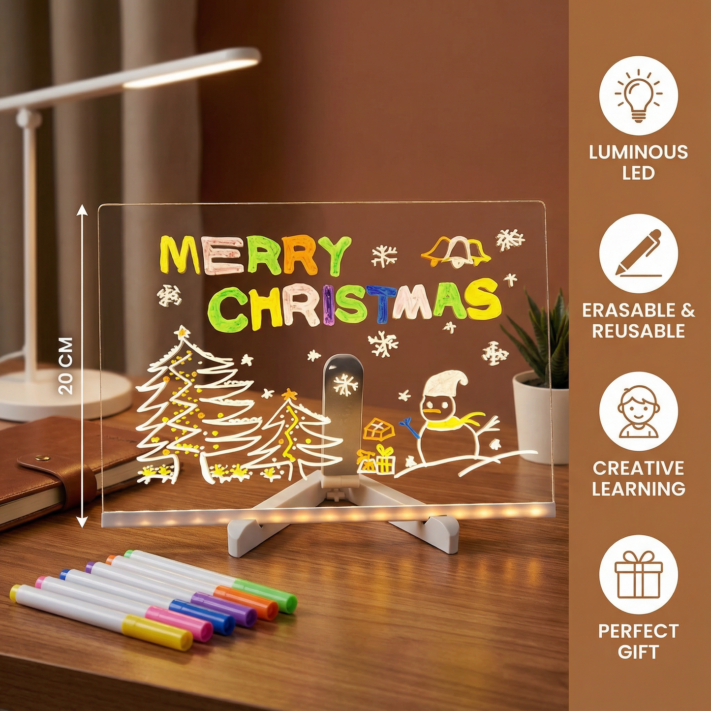 Luminous Led Drawing Board For Children