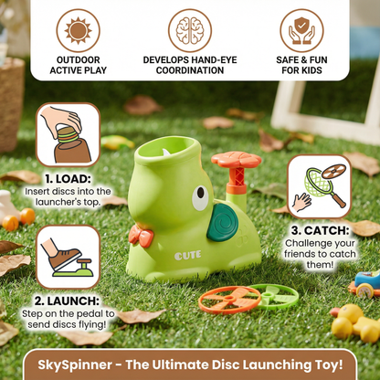 SkySpinner - Flying Disc Launcher
