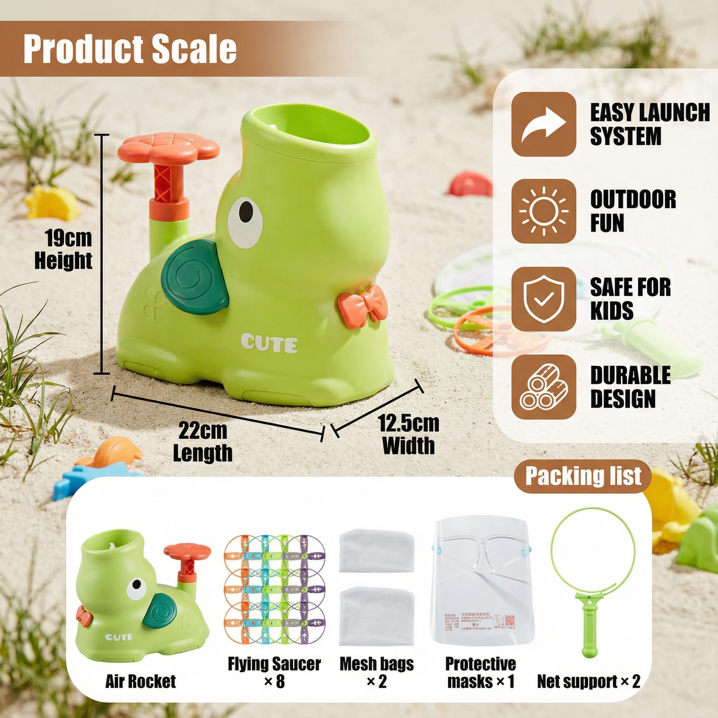 SkySpinner - Flying Disc Launcher