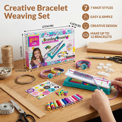 Creative Bracelet Weaving Set