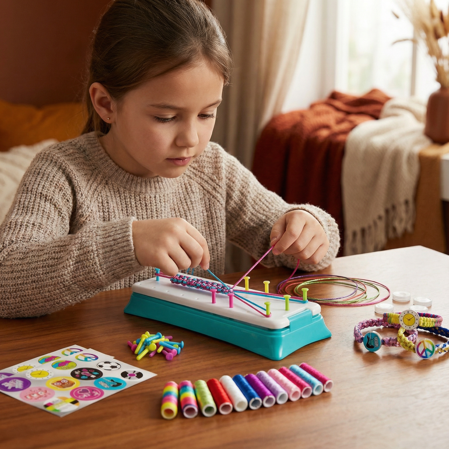 Creative Bracelet Weaving Set