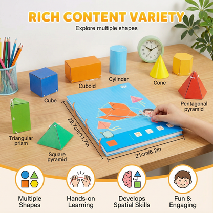 Brilliant Geometry Learning Book for Kids