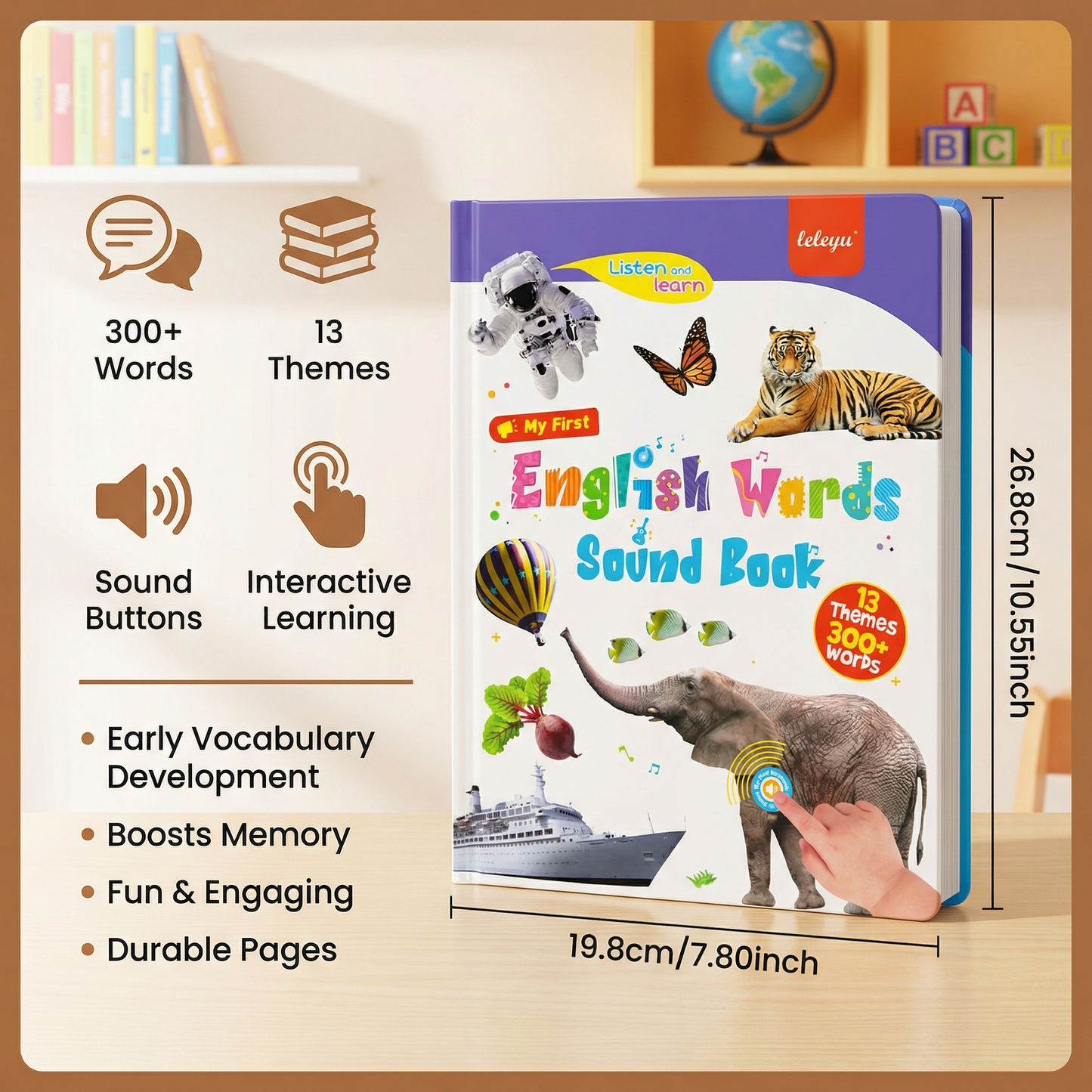 Talking English Learning Book for Children