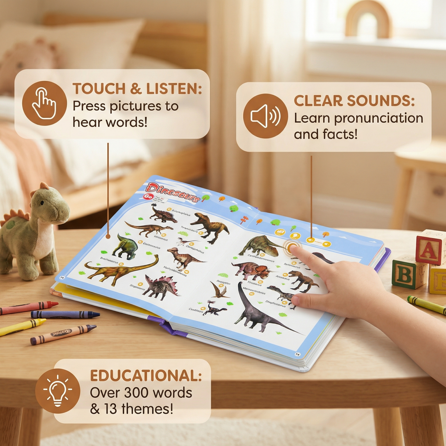 Talking English Learning Book for Children