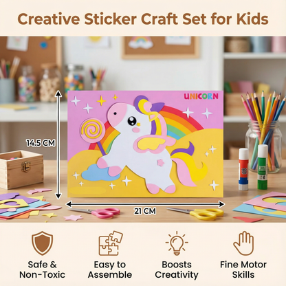 Creative Sticker Craft Set for Kids