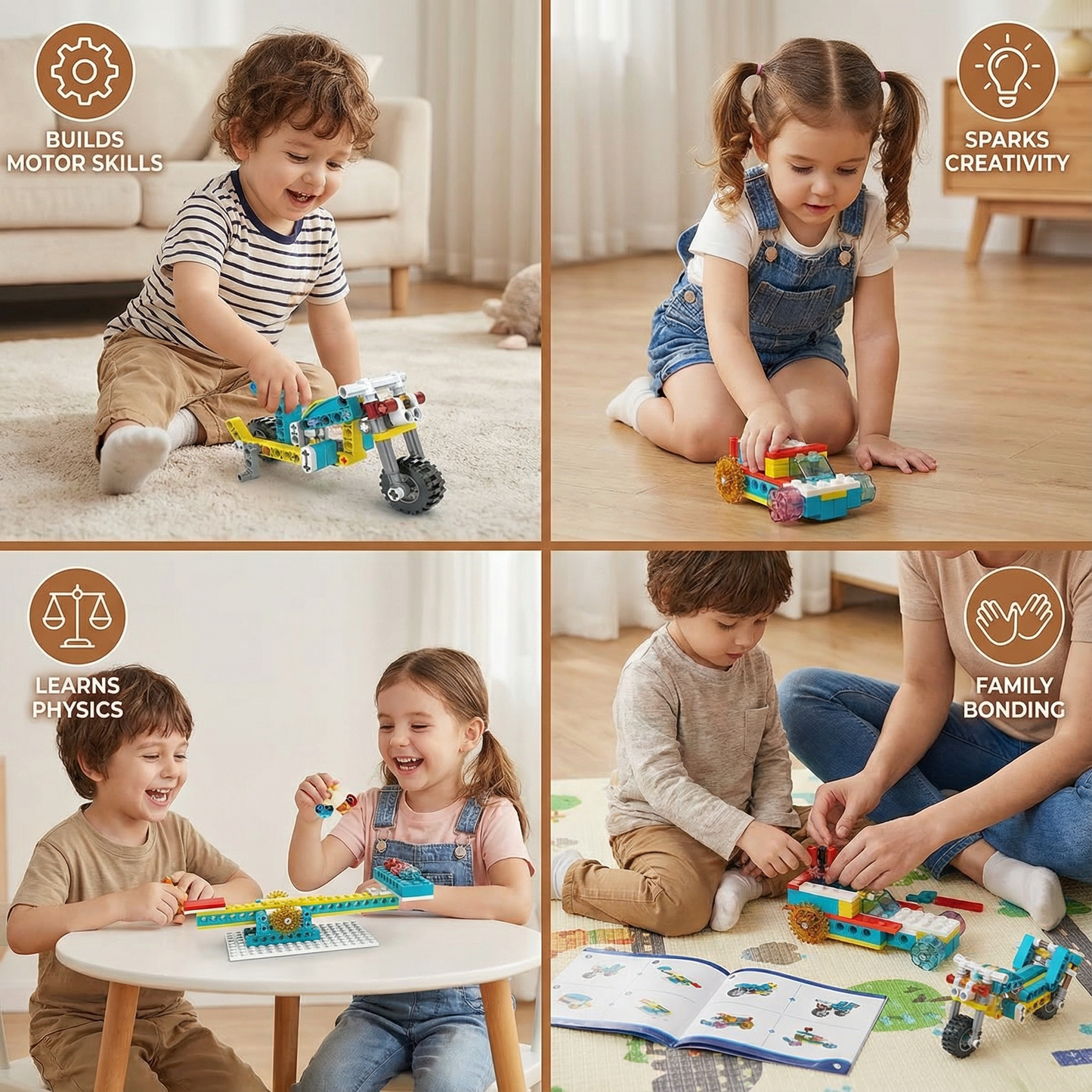 3in1 Science and Technology Building Block Set