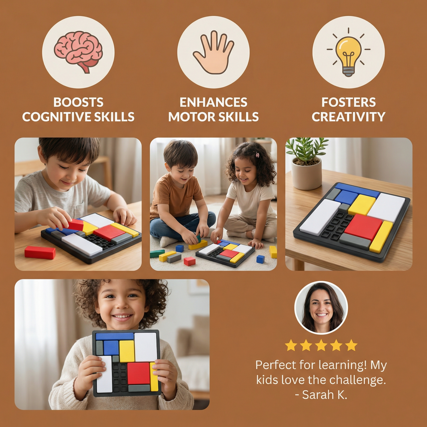 Creative Geometric Block Puzzle Game