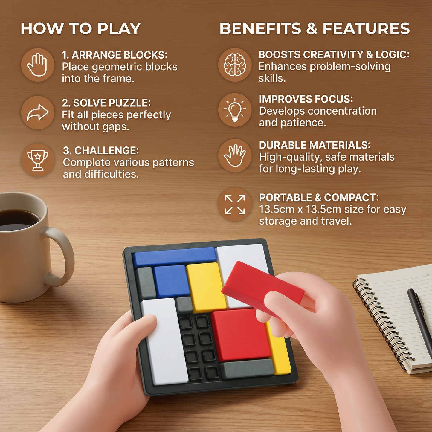 Creative Geometric Block Puzzle Game