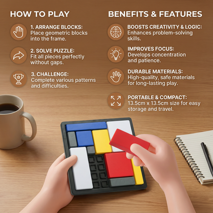 Creative Geometric Block Puzzle Game