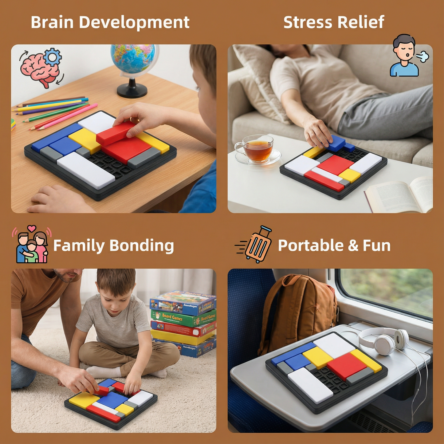 Creative Geometric Block Puzzle Game