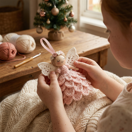 DIY Crocheted Angel Kit