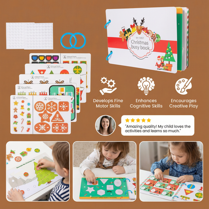 Educational Montessori Christmas Story Book