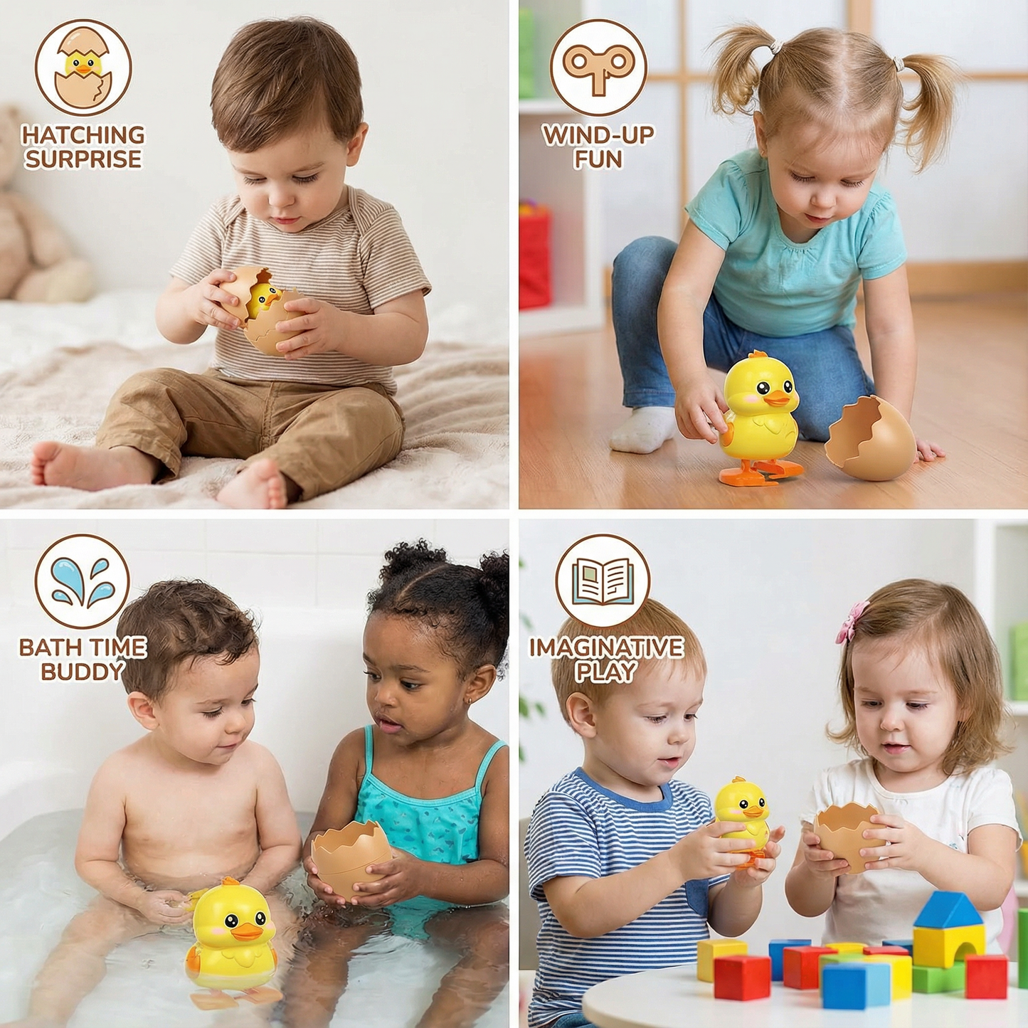 Surprise Egg Hatching Animal Kids Toy