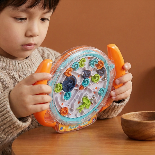 3D Ball Maze Wheel – Skill and Learning Game