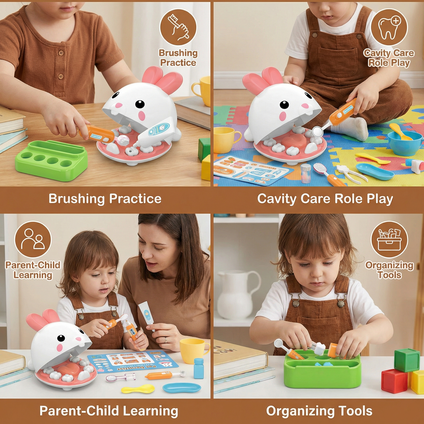 Mini Dentist Rabbit Game