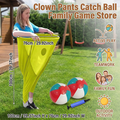 Clown Pants Catch Ball Family Game