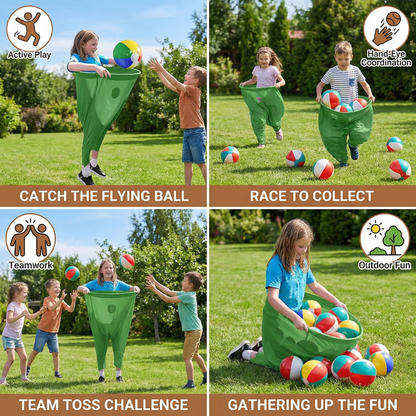 Clown Pants Catch Ball Family Game