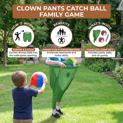 Clown Pants Catch Ball Family Game